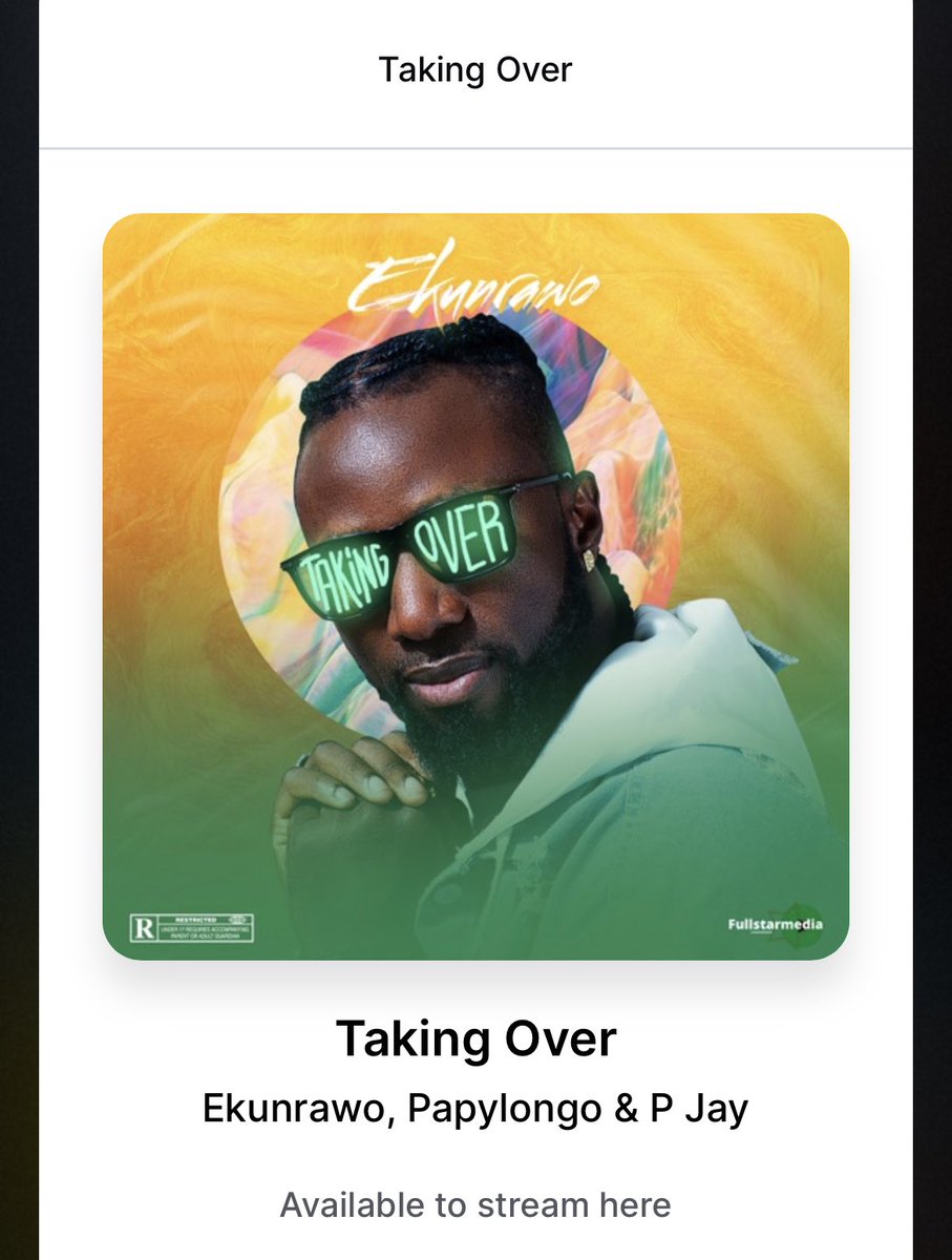 Tizbami's tweet image. Big Ekunrawo is going to be releasing the “Taking over” video on Wednesday, I really can’t wait to see the magic he has been creating💃🏽💃🏽💃🏽 #Ekunrawo #Takingover