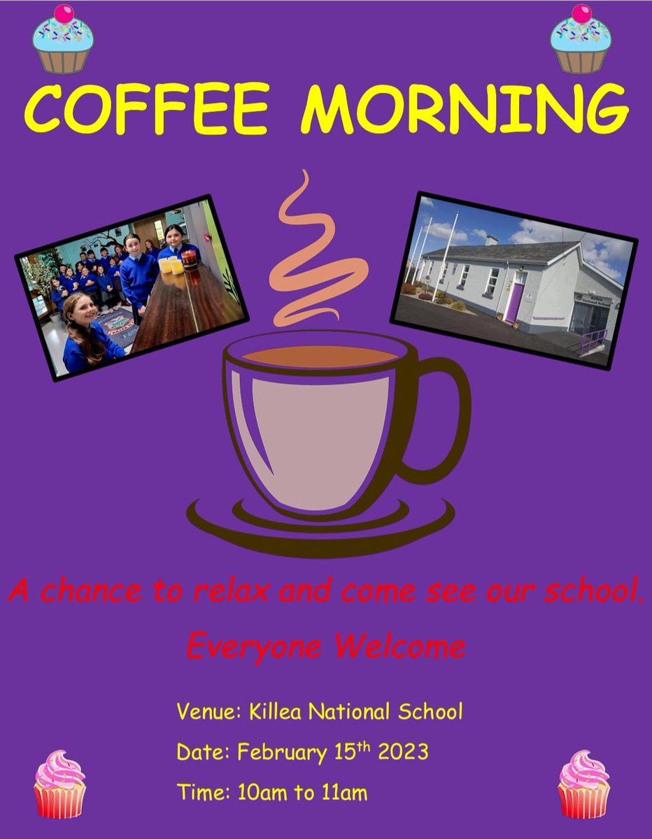 NsKillea's tweet photo. All welcome to join us @NsKillea for treats and chats as we continue our focus on wellbeing @templemoretown @Jkbgaa @TemplemoreLGFC @Thetippstar https://t.co/FxtAOokoEs