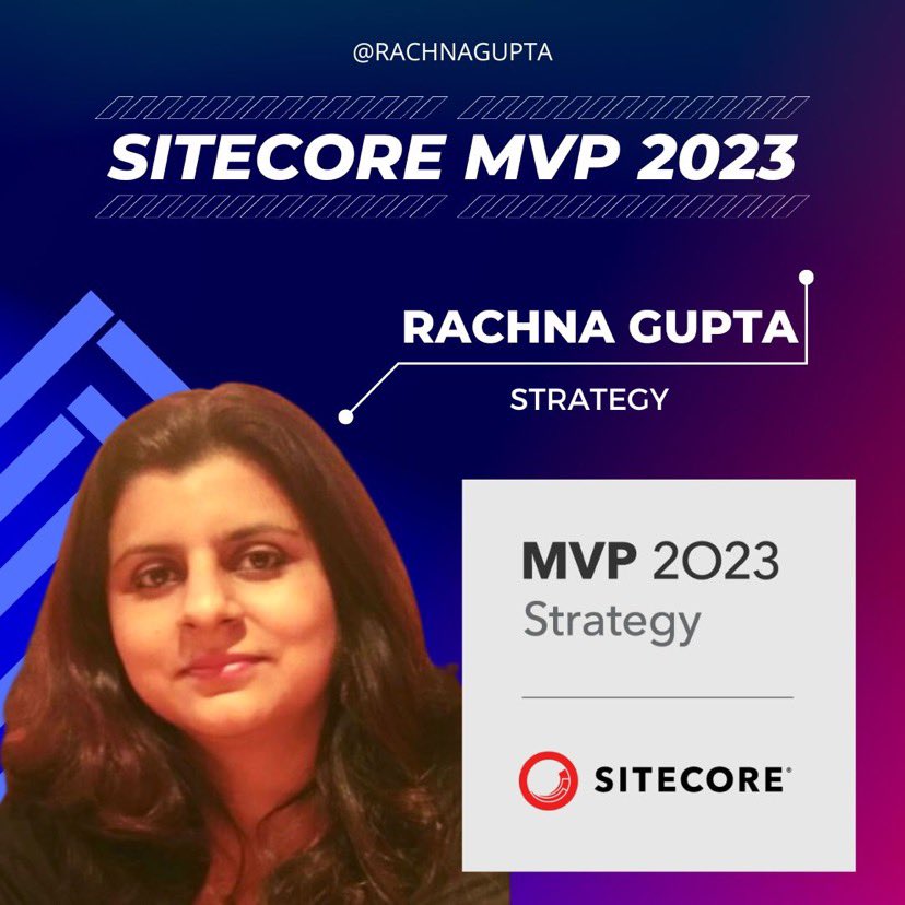 I am thrilled to announce that I have been awarded Sitecore MVP - Strategy for 2023. It's an honor to be a part of such an esteemed community. lnkd.in/g2qsU-k4

#sitecore #sitecoremvp #sitecorecommunity #strategy <a href="/Sitecore/">Sitecore</a>