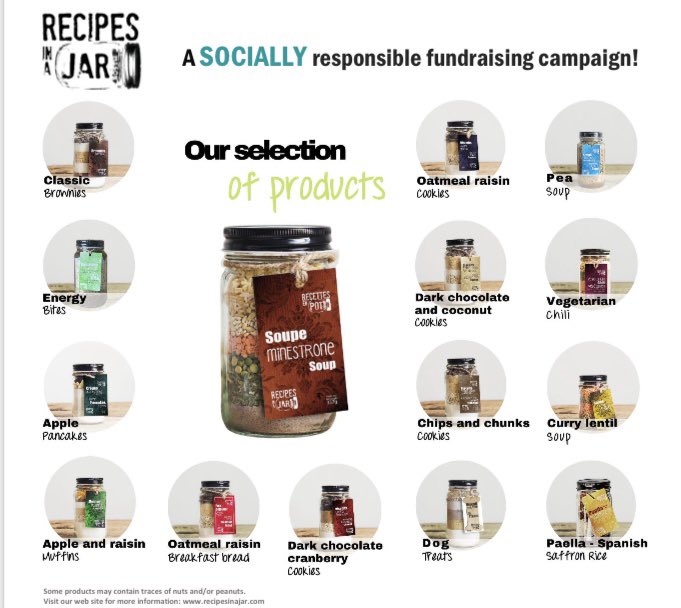 Our Assumption School Council is hosting a fundraiser: #RecipesInAJar. Some really yummy options! Please support our @AssumptionHCDSB community! @ClarkMcdougall @msrchaplain @HCDSB @dinolfon @HRBurlington @stjburlington @StPatrickB @StRaphaelSch @StPaul_CES @AscensionHcdsb