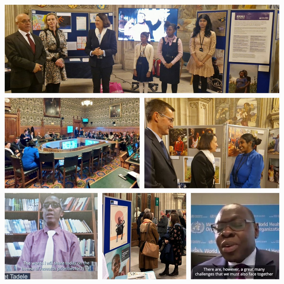 On #WorldNTDDay, our Chair <a href="/CatherineWest1/">Catherine West</a> launched a week-long exhibition in <a href="/UKParliament/">UK Parliament</a> to raise awareness of neglected tropical diseases 🧵👇
