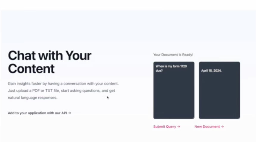 An AI Application Allows to Ask Questions and Gain Insights About Documents,  💡🤖 #AIApplication #Insights #ArtificialIntelligence, <a href="/rohanarora_/">Rohan Arora</a>
iblnews.org/an-ai-app-allo…