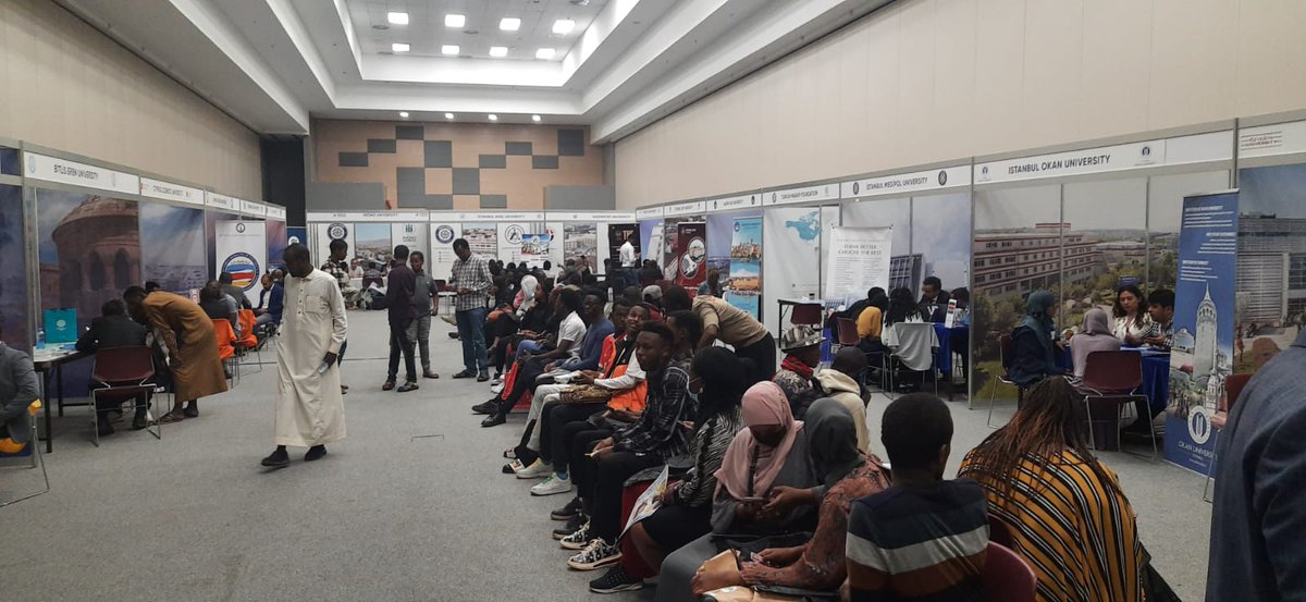 MaarifAgency's tweet photo. Maarif Agency organizes International Turkish Universities Education Fairs on an annually regular basis! To visit, follow our announcements!
#internationaleducation #studyinTürkiye #turkishUniversity https://t.co/ECaTtgaD3N