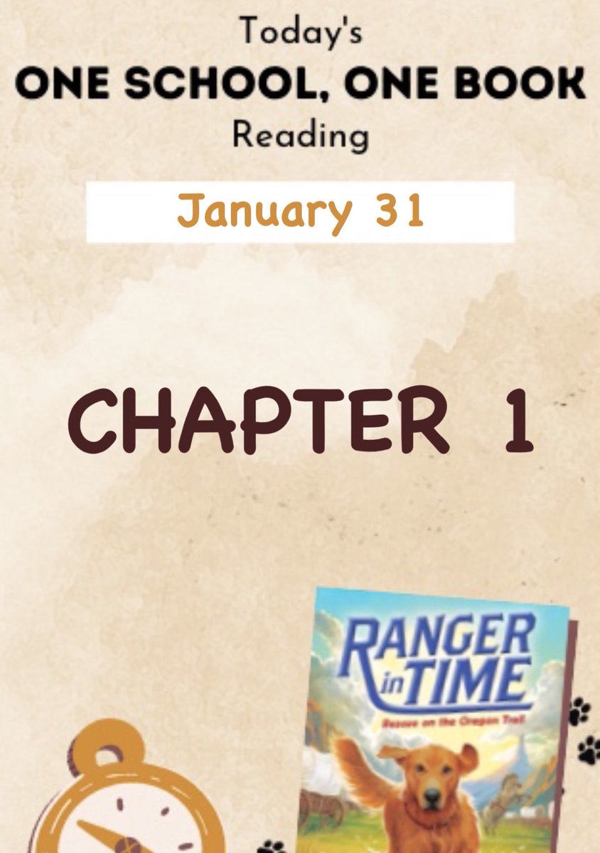 We will post each day’s #OneSchoolOneBook recommended reading right here. Join us as we build our community of readers! <a href="/WSELibrary/">Wolf Springs Library</a>