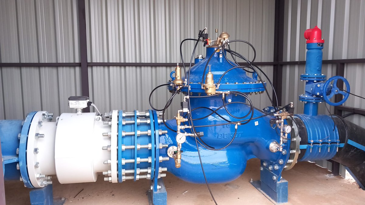 RegaberSA's tweet photo. 💡 Instalación: Controlador Cóndor, Válvula hidráulica S 300 16"   Caudalímetro Electromagnético 16", Ventosa trifuncional D-043 4", valvulería #Gaer.

⬇️ ¿Quieres saber más?
https://t.co/DMDLhC0kDX

#regaber #riegointeligente https://t.co/r8WWzqns4x