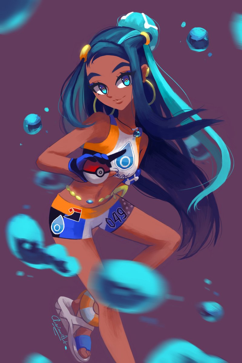 Nessa speed paint

#ArtistsOnTwitter #Pokemon #PokemonSwordandShield