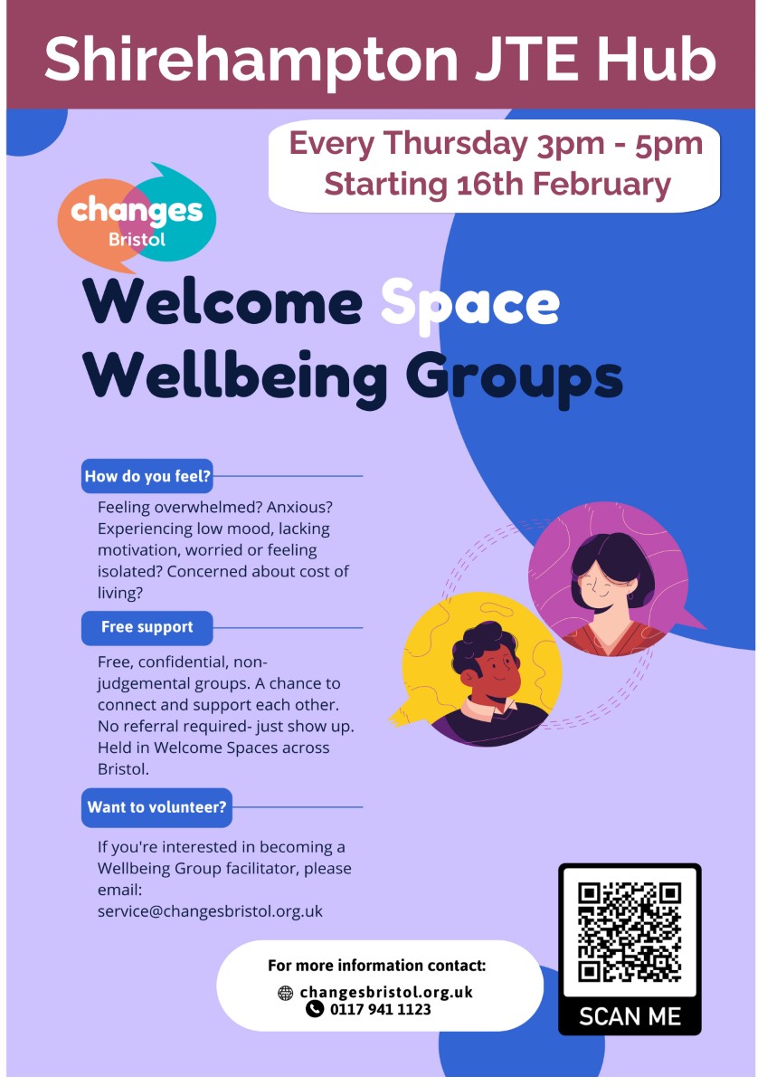 Starting 16th February between 3pm and 5pm as part of our Welcome Space.
