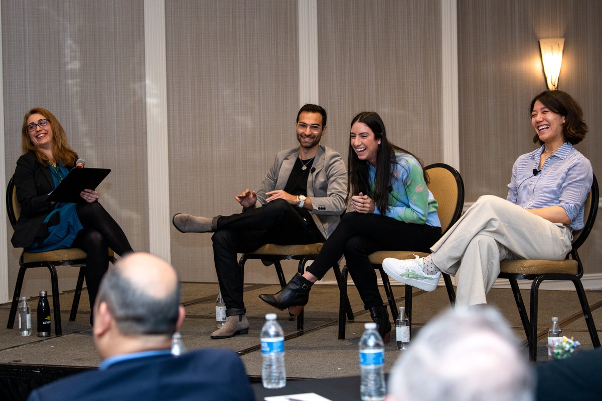 Shout out to Noah Rubin, Christina McHale and Kristie Ahn for keeping it 💯 on our opening panel at #ETC2023