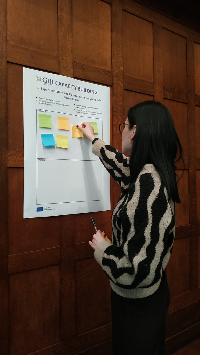 gillprojecteu's tweet photo. 🔴 Happening now!

💡The 2️⃣nd day of the GILL kick-off meeting is all about #workshops and #cocreative brainstorming for the activities to be done. https://t.co/Mx5b91e64R