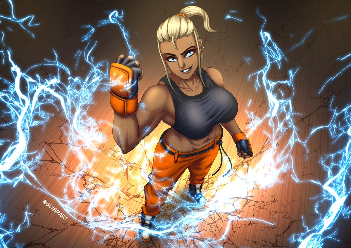 guibrart's tweet photo. Hey! The character of this time is Ursula! Another boss from "Dungeon II" (@Ep4Kun 's sever discord event).
.
.
.
#oc #dungeon #boss #illustration #eletric #litghning #musclegirl #muscle #musclewoman #power https://t.co/7ar5Zdy2Tj