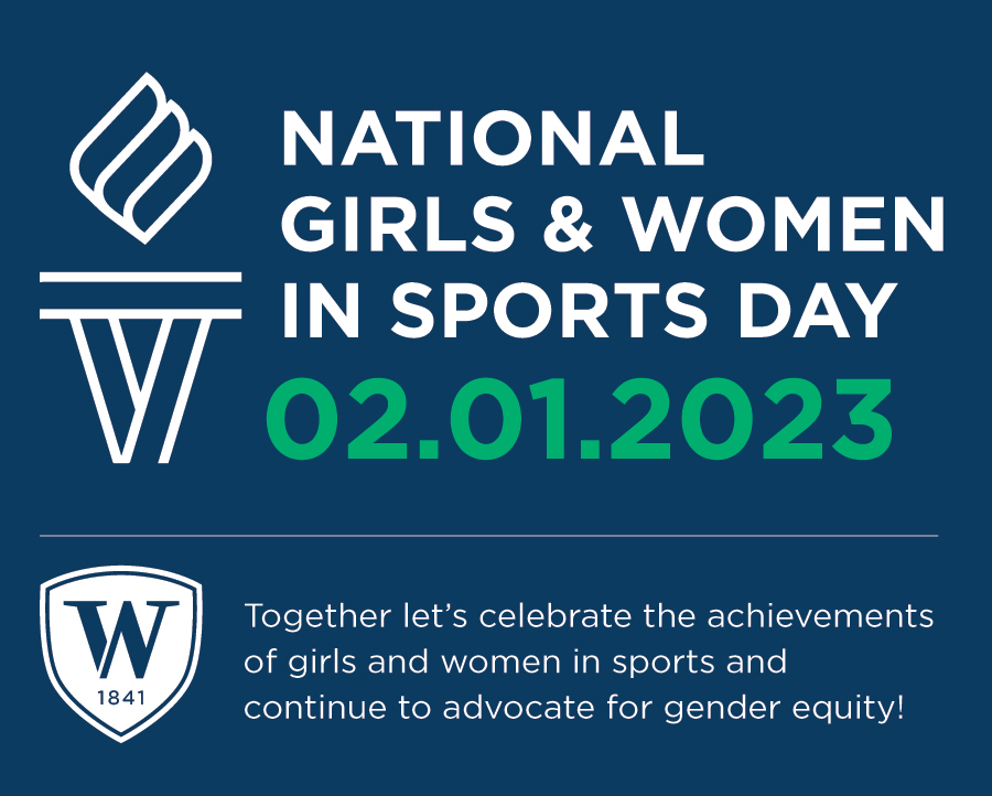 Willistonteams's tweet photo. Happy National Girls & Women in Sports Day! Join us today & through the month as we recognize & celebrate achievements 50 years in the making here @WillistonNS . Follow along on social media & through the month! #NGWSD2023 #50yearsofTitleIX @WomensSportsFdn https://t.co/nvv6qX2kAH