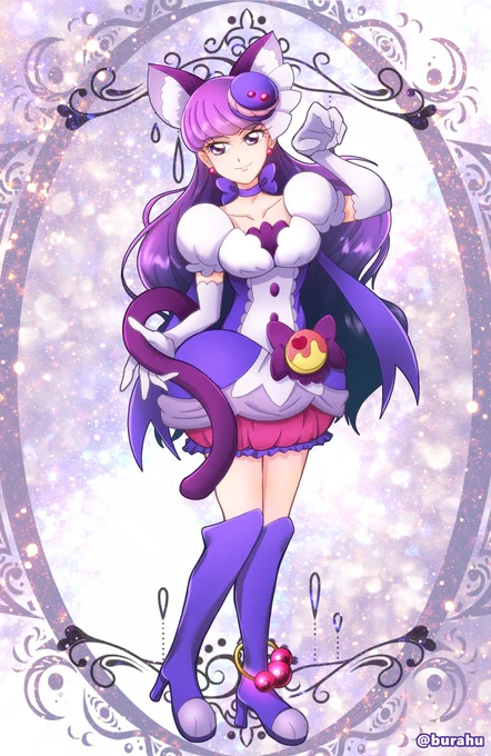 プリキュア20周年大合作!この素敵な企画で自分はキュアマカロンを担当させていただきました!にゃ〜お#プリキュア20th大合作 #プリキュア20周年#プリキュアの日 