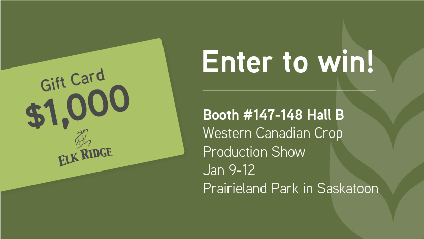 Congratulations to @CarldeConinck of Fiske on winning the Global Ag Risk Solutions draw for a $1000 gift card to beautiful @ElkRidgeResort. Thank you to everyone that took their time to stop by our booth at this year's @WCCPS_SK for a conversation.