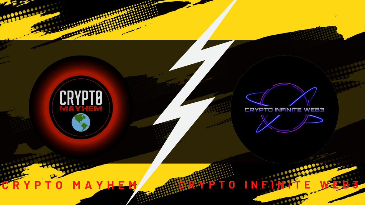 🥳We are proud to Announce our new Partners With Crypto Mayhem🥳

 📌We will having AMA this Feb. 4th ,time 4pm warsaw time 

Venue: t.me/CryptoInfinite…
Giveaway: 10 access to the game

For more info 👇
Linktree: linktr.ee/crypto_mayhem
