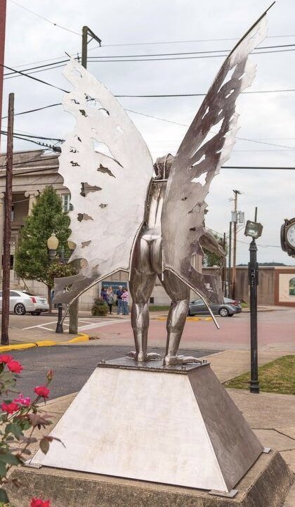 While discussing cryptids in our opening, Katie shared this sexy Mothman statue. Is everyone horny for mothman? I mean if they weren’t before…. (New episode out now)