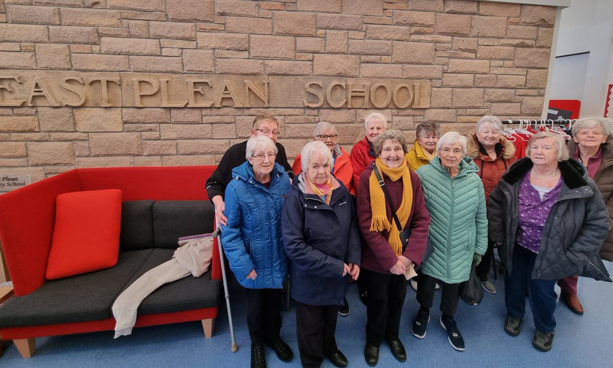 Plean Strength & Balance class was supposed to be cancelled as heating failure in Balfour Centre.  Thankfully,  Plean has a great community spirit & @Eastpleanps invited us to use their dinner hall for a few weeks. @activestirling1 @ActiveSchoolStg #everydaysaschoolday