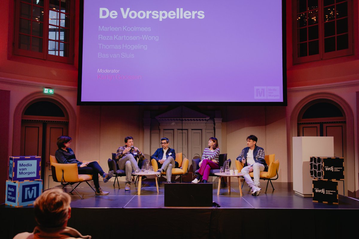 We kijken terug op een geslaagde eerste editie van Media van Morgen 2023 afgelopen donderdag! ✨

📸 Bekijk nu de foto's, gemaakt door <a href="/JVDphotography/">Joyce van Doorn</a> 
svdj.nl/evenement/medi… 

📆Alvast voor in je agenda: 24 mei organiseren we de tweede editie in Amersfoort.