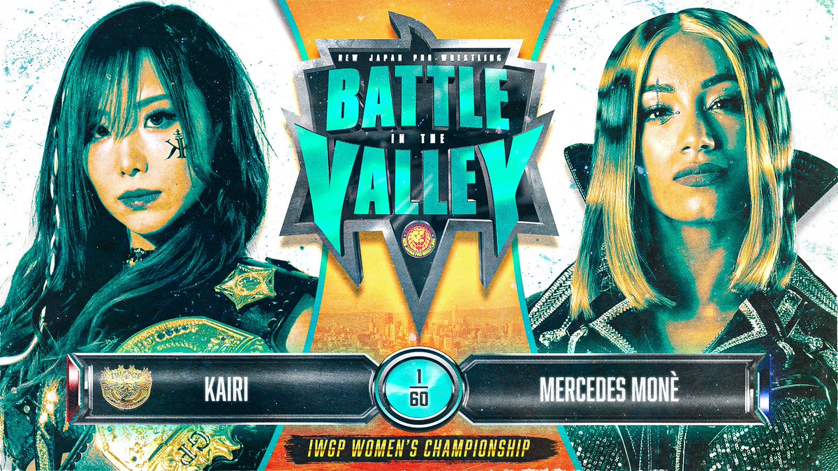 NJPWofAmerica's tweet photo. 🦈 Battle in the Valley- San Jose 2/18

🦈 Tag Champ Belt: MCMG @fakekinkade @SuperChrisSabin vs WCWC @RoyceIsaacs @JorelNelson
🦈 @MercedesVarnado v @KAIRI_official
🦈 @FilthyTomLawlor v #Homicide
🦈 #EddieKingston v @JayWhiteNZ

🦈@FiteTV: https://t.co/mrByD39XHZ

#NJBITV https://t.co/WjR3wff5fx