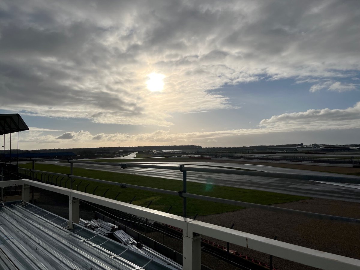 Last week we paid a visit to Escapade Silverstone for a progress meeting. Construction is well underway of the Clubhouse – a place where guests can train, relax and socialise. Check out the view from the roof terrace were guests will have a birds- eye view of the main track.