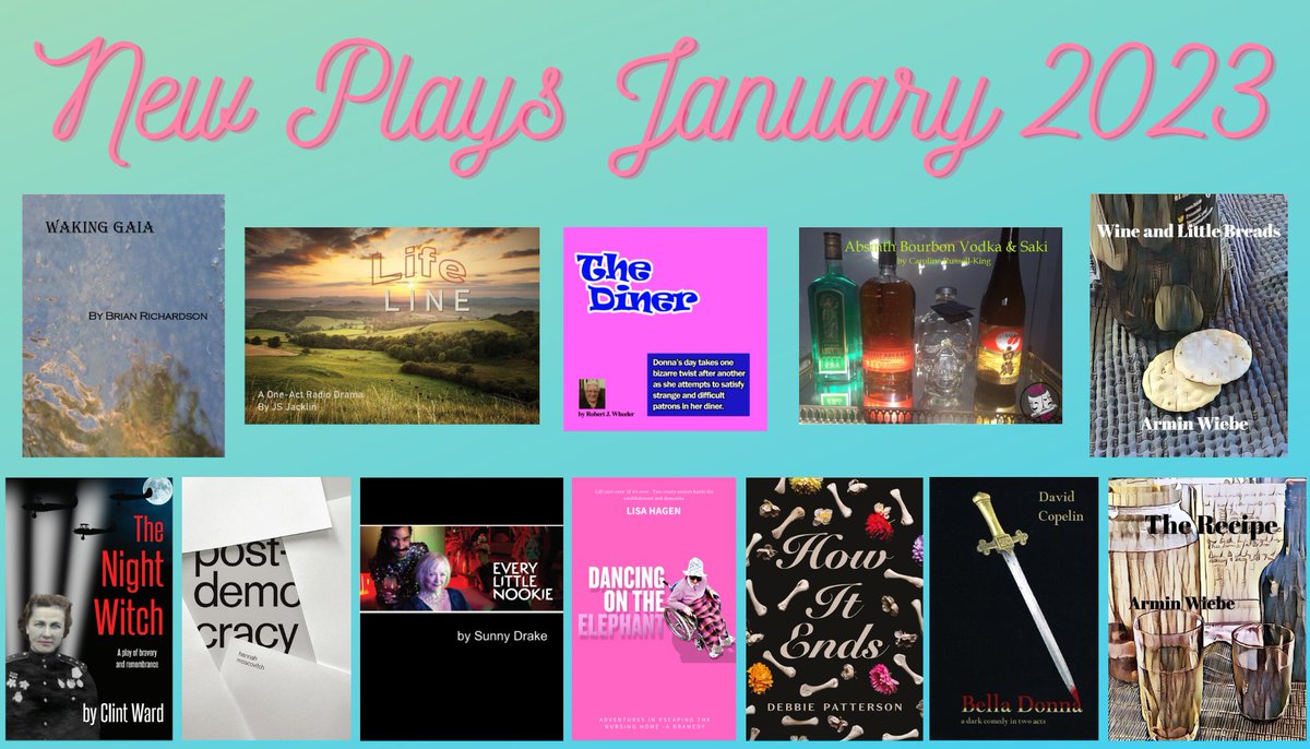 PGC's members submitted 14 new or revised plays to the Canadian Play Outlet collection in January! 

Check out the full collection on the website here: bit.ly/CPOJan23