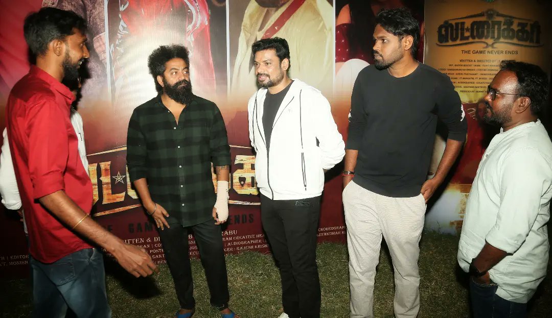 akilanram1's tweet photo. Moments of Striker audio launch event last week happened, so happy to be part of the team,have to thank @prateepchinnadurai and @prabu_sa for the opportunity to work with you people and whole team #akilanram #costumedesigner #stylist  #lovemyjob   #upcomingmovie #Striker https://t.co/yuog1J0SnU