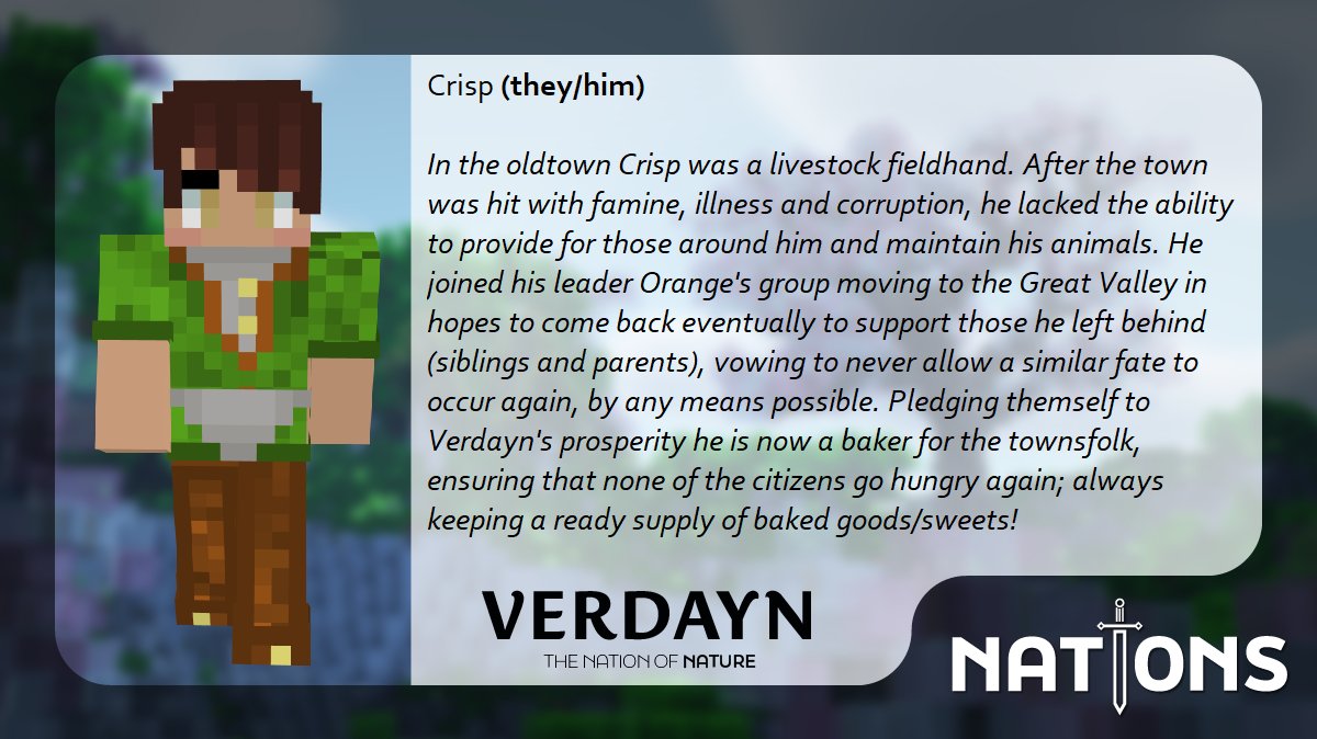 NationsUpdates's tweet photo. We walk to Verdayn to meet Crisp! Everyone say hi to Crisp! https://t.co/TCxymxtq9C