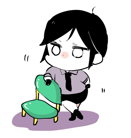 「おっとまちな、おちついてはなそうじゃねえか…」 
