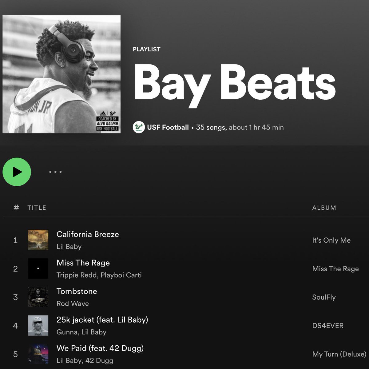 Comment below what we should add to the playlist ⇩

Listen here: open.spotify.com/playlist/0AzOY…

#ComeToTheBay | #StayInTheBay