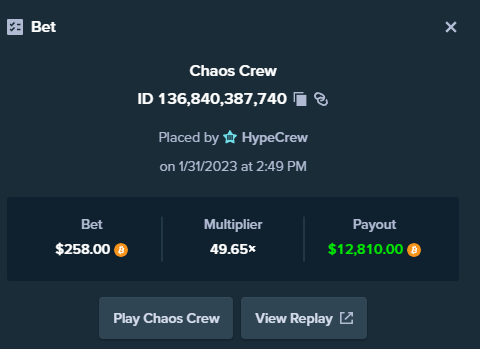 CHAOS CREW WITH A 6000X+ INSANE WIN! <a href="/Stake/">Stake.com</a> 

Be sure to join todays $50 #BTC Giveaway 💰