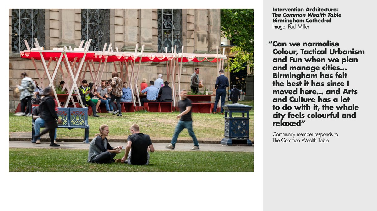 Arts&Heritage (@artsheritage) on Twitter photo The Commonwealth Table was designed by <a href="/interv_arch/">IA</a> as a place to encourage dwell time, new conversations and wellbeing in the city centre of Birmingham, commissioned by <a href="/bhamcathedral/">Birmingham Cathedral</a> with Arts&Heritage as part of <a href="/birminghamcg22/">Birmingham 2022</a>: bit.ly/3jmnfqU
Photo by <a href="/miller_arc/">Paul Miller</a> The Commonwealth Table was designed by <a href="/interv_arch/">IA</a> as a place to encourage dwell time, new conversations and wellbeing in the city centre of Birmingham, commissioned by <a href="/bhamcathedral/">Birmingham Cathedral</a> with Arts&Heritage as part of <a href="/birminghamcg22/">Birmingham 2022</a>: bit.ly/3jmnfqU
Photo by <a href="/miller_arc/">Paul Miller</a>