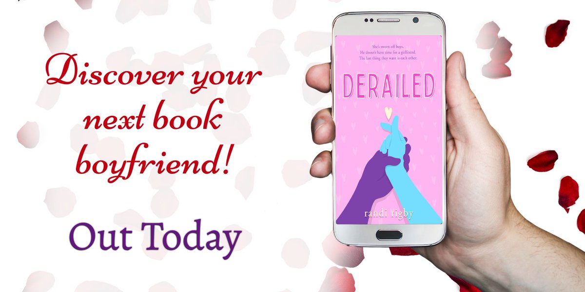 randirigby's tweet photo. It's Book Launch Day!
Avoiding distraction is an art. Embracing it is disastrous. Derailed is the second book in the hilariously fun Dryden High Sweet Series by Randi Rigby.
https://t.co/fT5xYXyYrO
#AuthorsOfTwitter #YARomCom #sweetromance https://t.co/MZGM0kmdyi