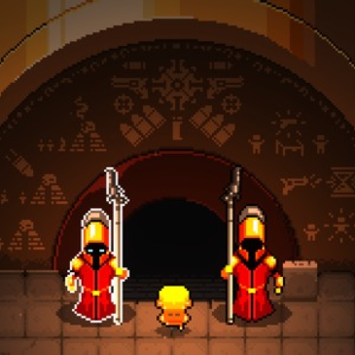 L0GAME's tweet photo. @WholesomeMeme Bro's about to enter the gungeon https://t.co/Vb5Y1dPeiC