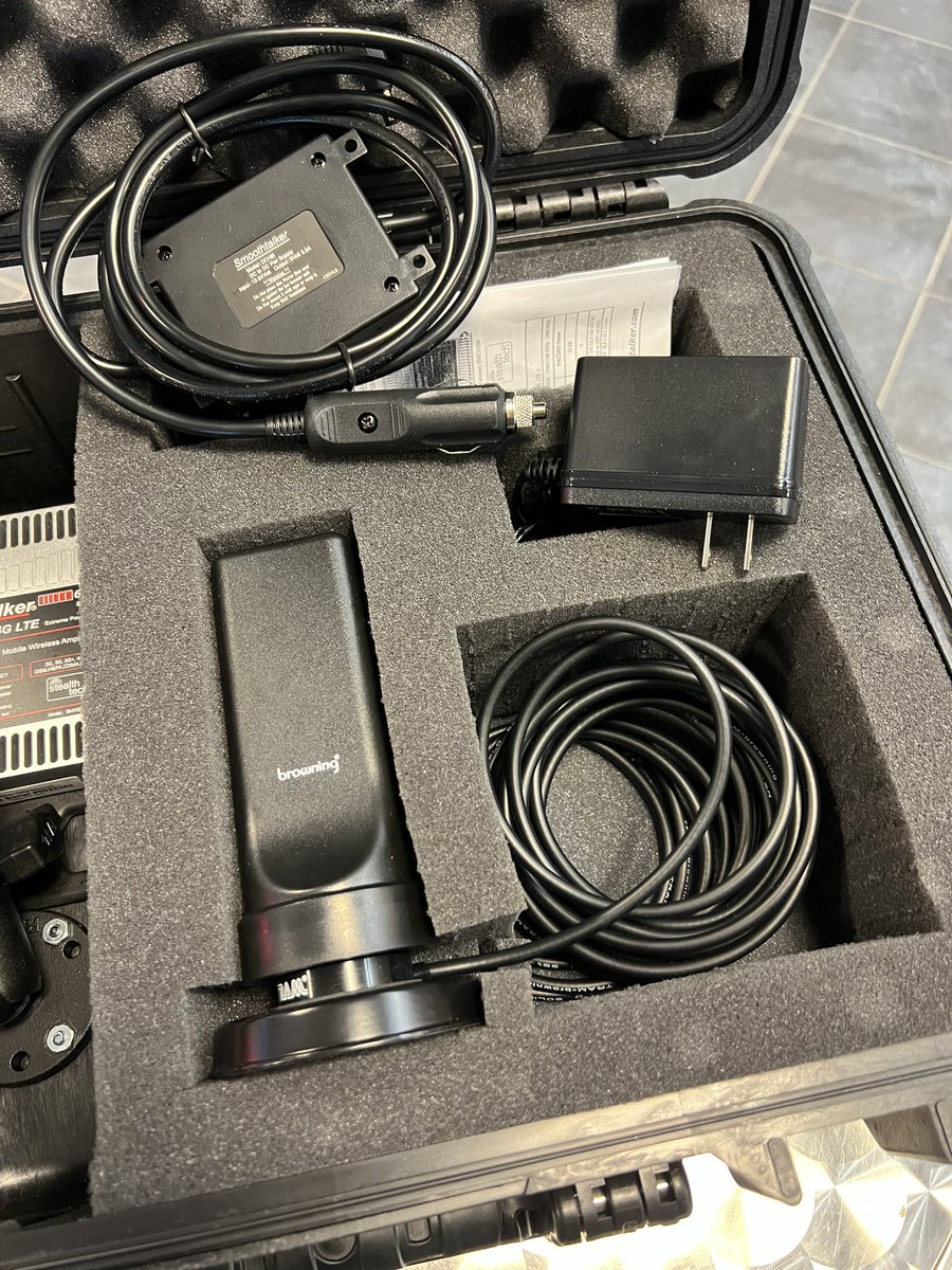 altahunthelp's tweet photo. Our Portable Cell Booster kit we make for our Oilfield customers.
Boosts your signal in poor areas.
12volt and 110. #SafetyFirst #SmoothTalker #CellBoosters @Certified_Fleet https://t.co/mR9cStQ3zi
