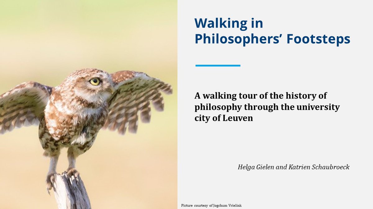 Hoger Instituut voor Wijsbegeerte (@hiw_kuleuven) on Twitter photo 🆕OUT NOW: ‘Walking in Philosophers’ Footsteps’ takes you through the university city of Leuven while you learn about the history of philosophy in Leuven. Made in collaboration with Helga Gielen, Katrien Schaubroeck and <a href="/stadleuven/">Stad Leuven</a> . hiw.kuleuven.be/en/news-events… 🆕OUT NOW: ‘Walking in Philosophers’ Footsteps’ takes you through the university city of Leuven while you learn about the history of philosophy in Leuven. Made in collaboration with Helga Gielen, Katrien Schaubroeck and <a href="/stadleuven/">Stad Leuven</a> . hiw.kuleuven.be/en/news-events…