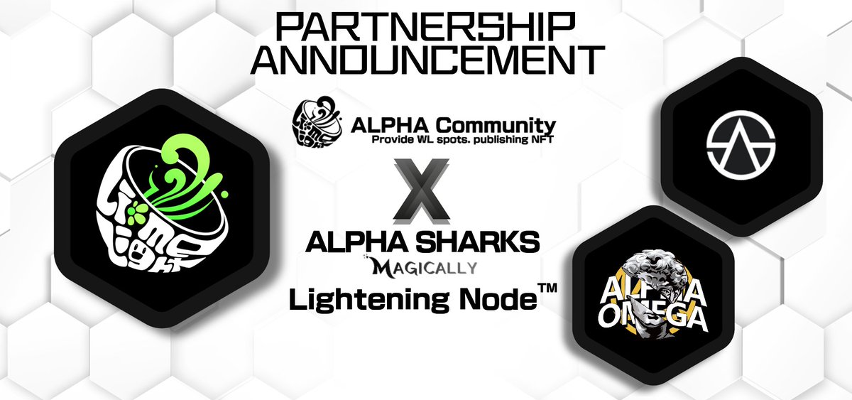 limelight_gg's tweet photo. Limelight builds partnership with @AlphaSharksNFT  and @AlphaOmegaNFTs . 
Limelight NFT holders, can have access to @Magically_gg and LightningNode . 

Limelight will do its best to grow together via partnership and Thanks for partnership with us. https://t.co/NjM2Q7DgMS