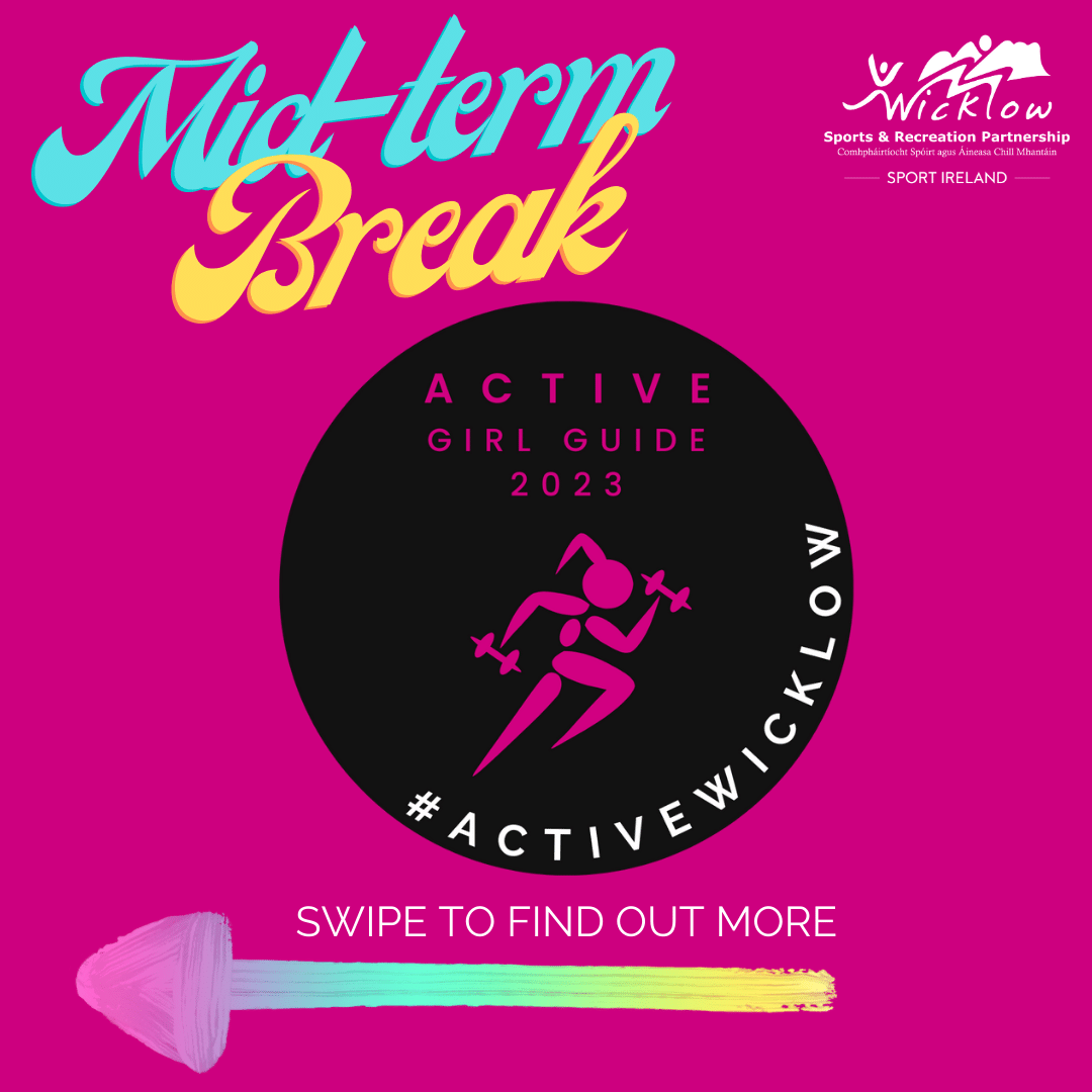 active_wicklow's tweet photo. If you are a teenage girl currently participating in sport, at any level, and want to take your training to the next level then this the event for you! Join us for our first #ActiveGirlGuide event taking place in @BrayInstituteFE
Feb 16th! https://t.co/HiAXrasicx
#ActiveWicklow https://t.co/Iv48eIMI96