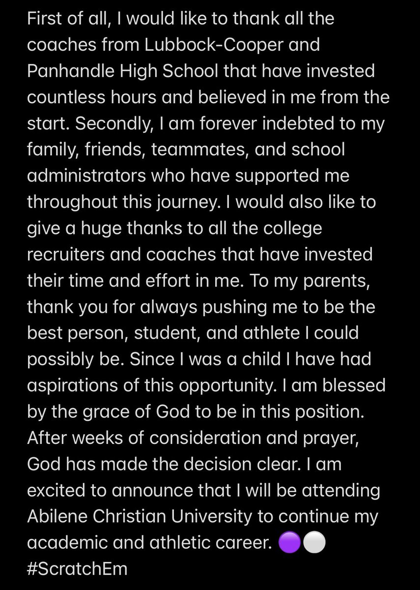 ColterLynch's tweet image. I’m home! @ACUFootball Let’s get to work!