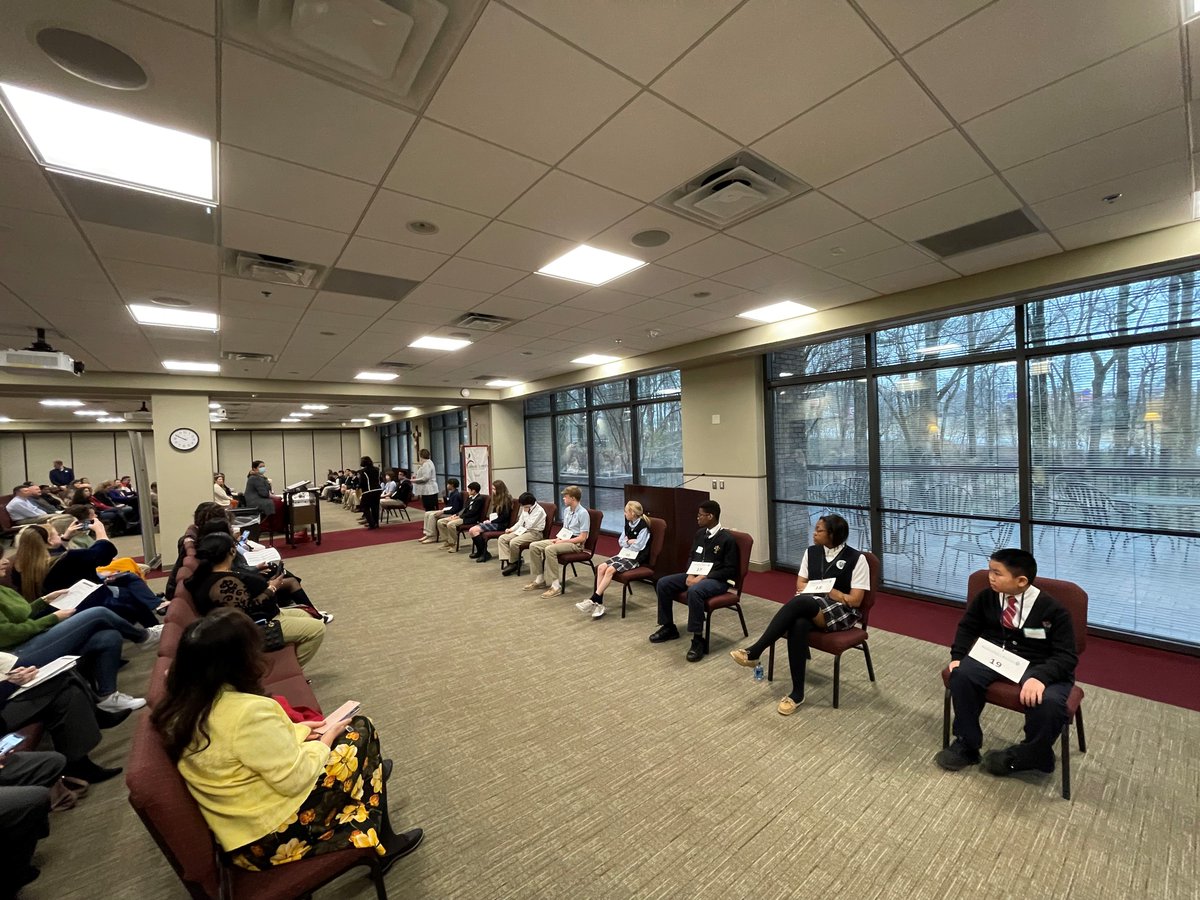 Catholic Schools Week - There is a lot of buzz in The Chancery this morning as we get ready to start our 2023 Archdiocesan Spelling Bee!  All of the students will be trying their best as they attempt to be all that they can BEE! <a href="/archatl/">Atlanta Archdiocese</a> <a href="/georgiabulletin/">Georgia Bulletin</a> <a href="/NCEATALK/">NCEA</a> #CSW23 #buzz