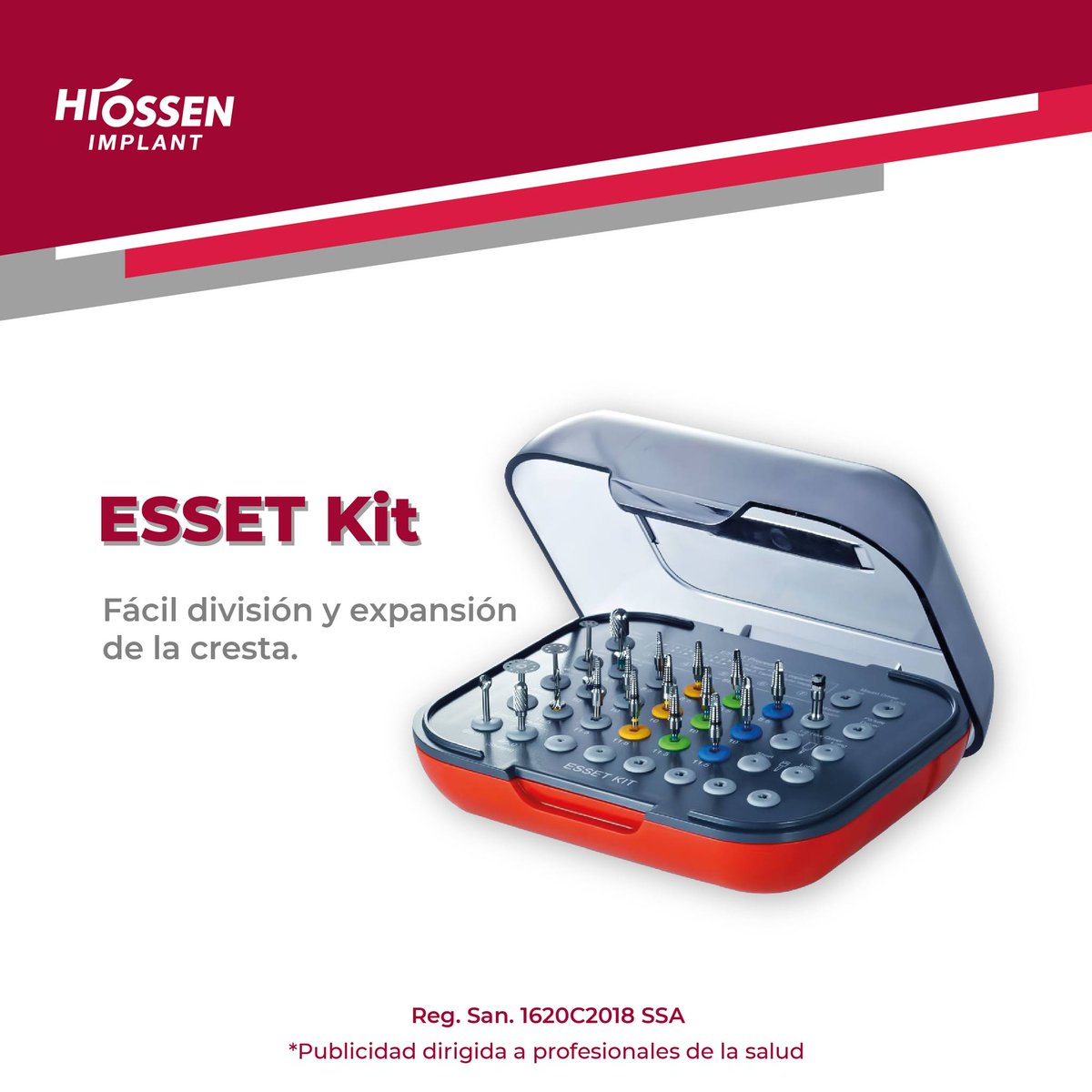 HiossenMx's tweet photo. Expansión más segura y predecible de la cresta angosta para asegurar espacio suficiente para la colocación del implante. Escríbenos para mayor información https://t.co/kfW5jDh2Dv Información dirigida a profesionales de la salud 👨🏻‍⚕️👩🏻‍⚕️ #hiossengoodfriend https://t.co/FI6EwzWMZi