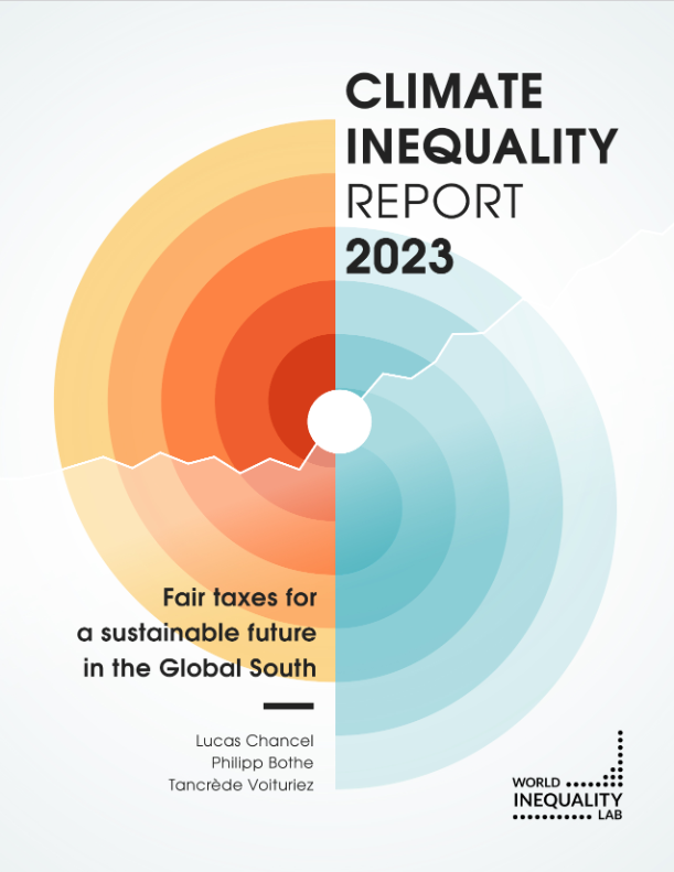 PikettyWIL's tweet photo. New on https://t.co/sInc4Tyllz
Climate Inequality Report 2023. Fair Taxes for a Sustainable Future in the Global South
A critical blueprint for the future by L. Chancel, P.  Bothe &amp; T. Voituriez
https://t.co/OMAfMdt0bw 
https://t.co/GUm3ypWyyx https://t.co/YfS0eS5ORa