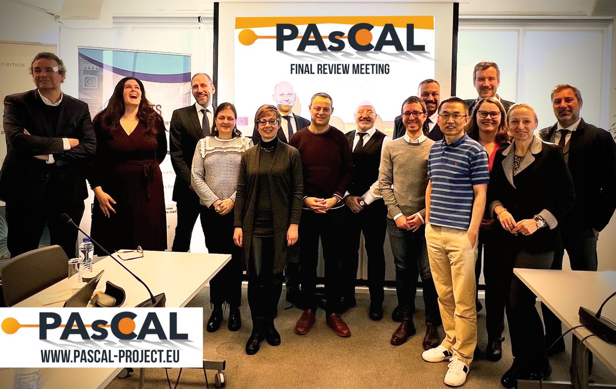 ProjectPascal's tweet image. After three years and a half, the #PAsCALproject draws to its end. Congratulations to everybody for everything we have achieved together and a big thanks to all the involved partners!