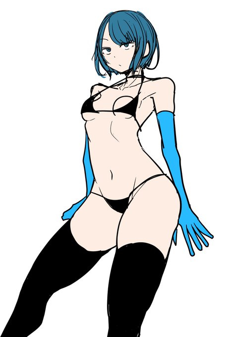 ケツちっちゃく描いた方がバランスいい気するけどそれだと満足できねぇよ……… 