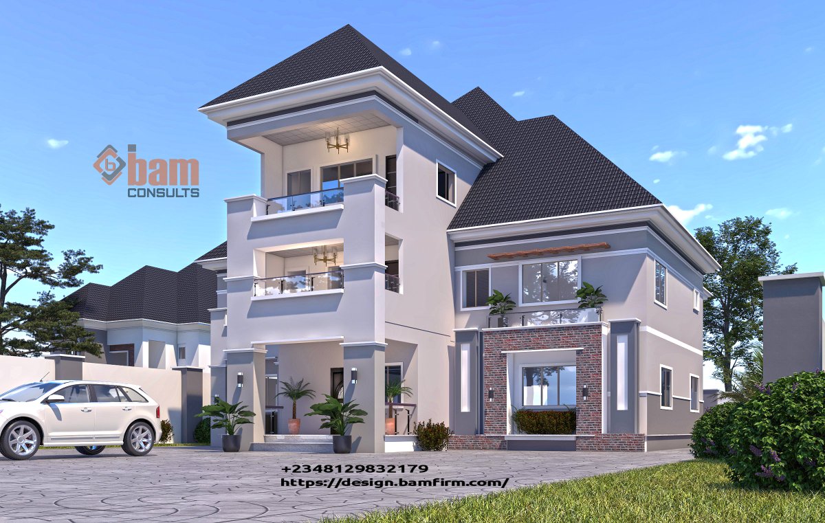 bamarchitects's tweet photo. 6 BEDROOMS HOME (with a pent house)
#residentialbuilding
#luxurioushome
#penthouse
#architecture
#design
#bamdesign
#6bedrooms https://t.co/BXcJYatrUP