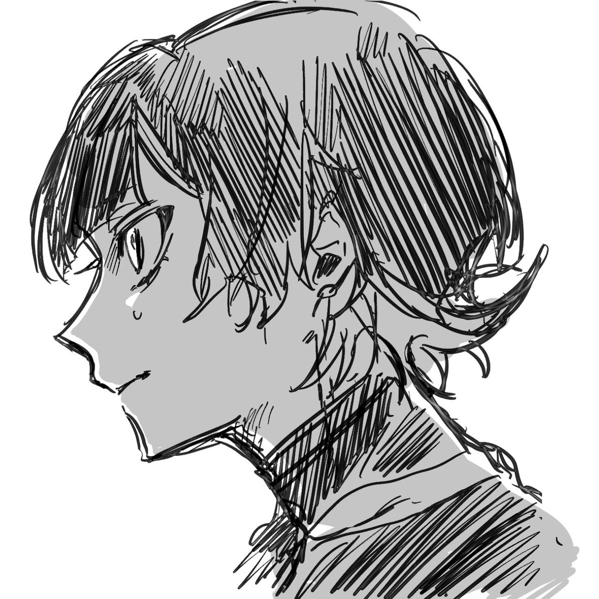 いいねの数だけやるやつ横顔ver