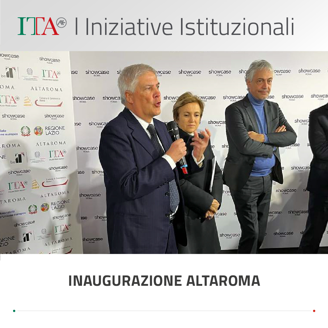 Inaugurata <a href="/ALTAROMA/">Altaroma</a> alla presenza del DG Luongo che ha sottolineato il rinnovato supporto di #ICE alla manifestazione con l'obiettivo di accrescerne l'internazionalizzazione.  ICE sostiene il settore #moda 🇮🇹 attraverso iniziative, attività e servizi.
#madeinitaly #Altaroma