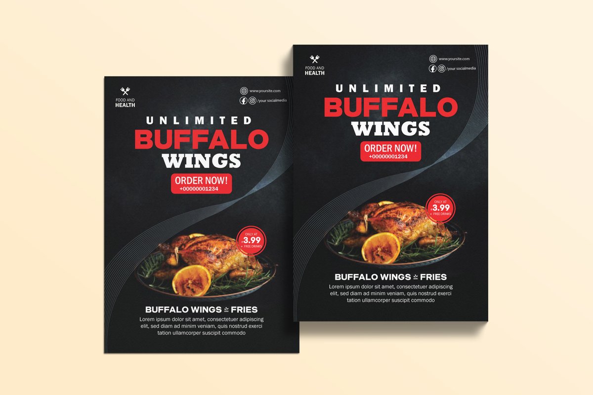 #Food #foodfriday #black #Buffalo #Flyers #restaurants #business #background #color #GraphicDesigner #Graphic #gradient #freelancing #banners #design #Advertising #simple #DigitalMarketing #maketing #logo #offers #Text #Wings