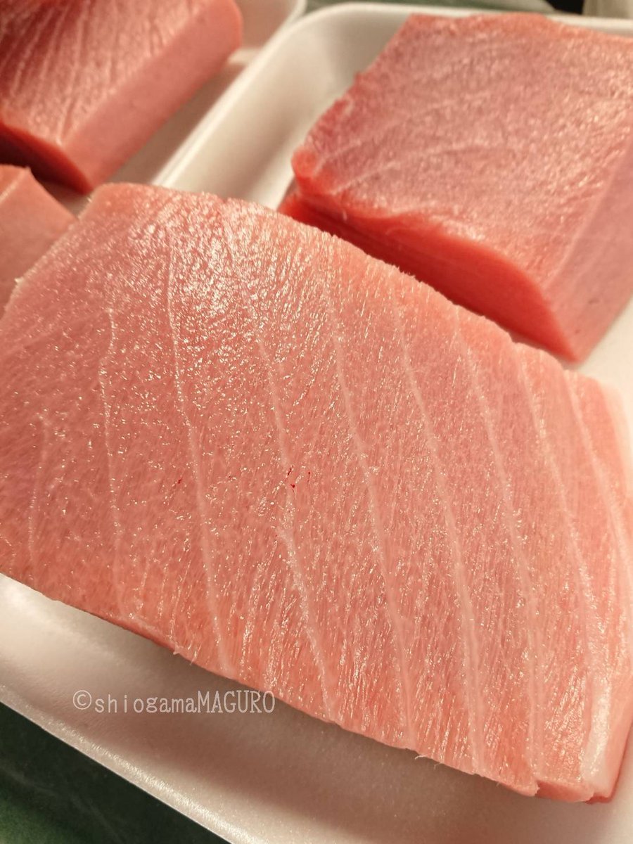 こんばんは。いつもありがとうございます。
⁡⁡写真は昨日ご発送の⁡⁡【塩釜産天然本鮪(延縄)】です。⁡⁡番台に並べさせていただいたものも全て終了しております。お足元の悪い中、⁡誠にありがとうございました。⁡
※明日は「塩釜水産物仲卸市場」の定休日です。よろしくお願いします😊