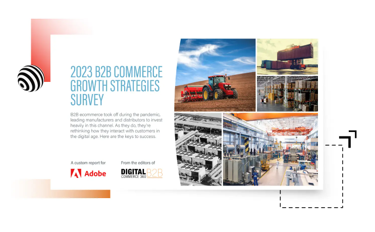 B2B Commerce Growth Strategies Survey reveals biggest B2B priorities and challenges for 2023. 

Link: adobe.ly/3WVPx9g 

#Adobecommerce #Magento #DigitalCommerce360 #CommerceGrowthStategy #CustomerExperience #CommerceStrategy