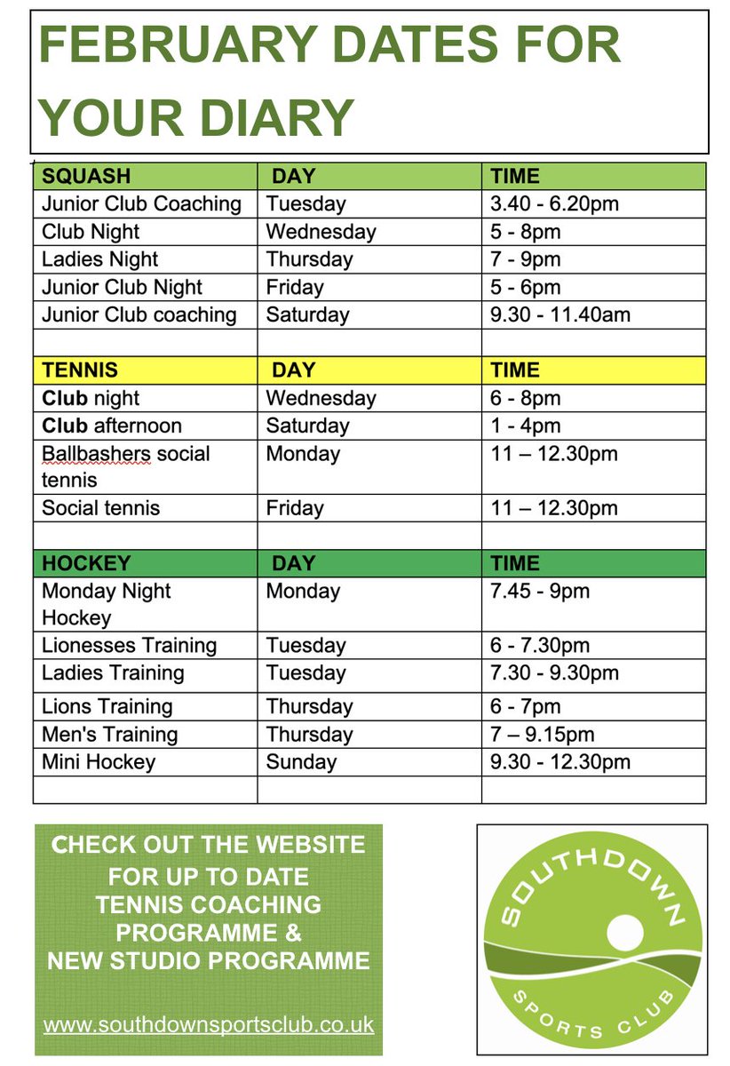 Southdownsport's tweet photo. FEBRUARY NEWSLETTER - https://t.co/BnTc7tUbxH https://t.co/8VRTkaPDff