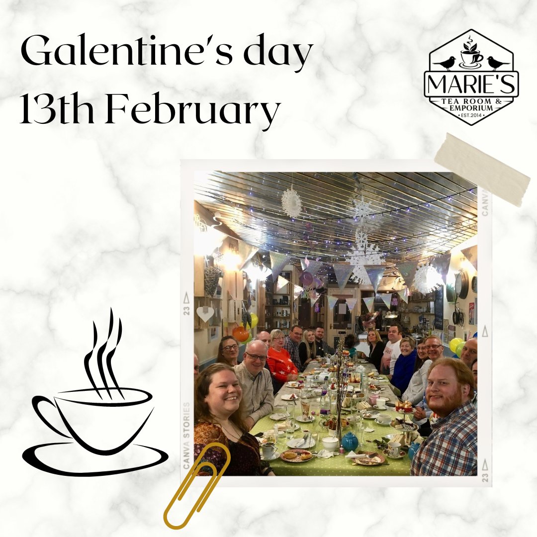 MariesTRoom's tweet photo. Galentine's Day is just around the corner! ⁠
⁠
But what is Galentine's day about? ⁠
⁠
It's about appreciating that friend or group of friends, that you can truly be yourself around! ⁠

No matter how crazy that may be 🤫. ⁠
Check out our Facebook to enter the competition https://t.co/MCRSAaH2j0
